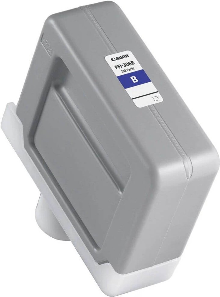 Картридж Canon PFI-306B 6665B001 оригинальный для Canon imagePROGRAF iPF8300/ iPF8400/ iPF9400, синий, 330мл
