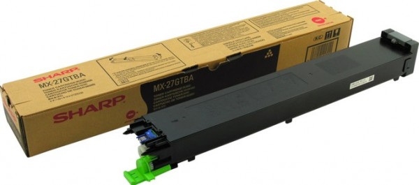 Картридж Sharp (MX-27GTBA/MX27GTBA) оригинальный для Sharp MX-2300/ MX-2700/ MX-3500/ MX-4500, черный, 18000 стр.