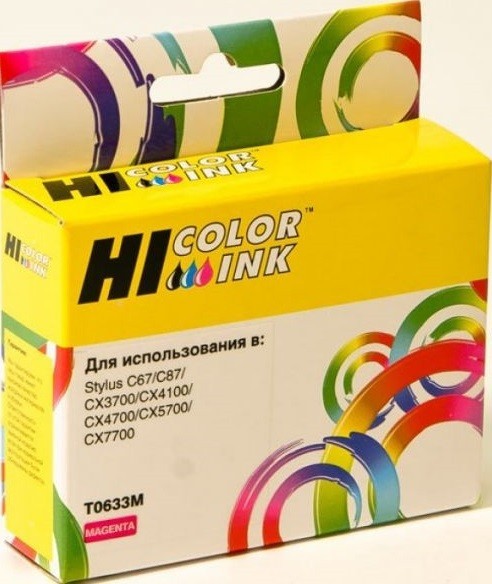 Картридж Hi-Black (HB-T0633) для Epson Stylus C67/ 87/ CX3700/ 4100/ 4700, M
