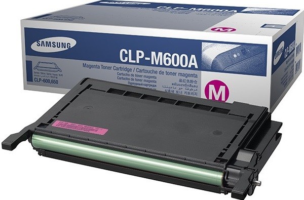 Картридж Samsung CLP-M600A оригинальный для принтера Samsung CLP-600/ CLP-650, пурпурный, (4000 стр.)