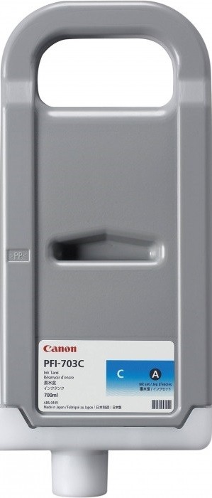 Canon PFI-703С 2964B001 Картридж оригинальный Canon PFI-703С