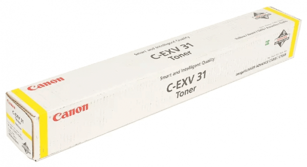 Тонер оригинальный Canon C-EXV31Y 2804B002 для принтера Canon iRC7055/ C7065, Желтый (52 000 стр.)
