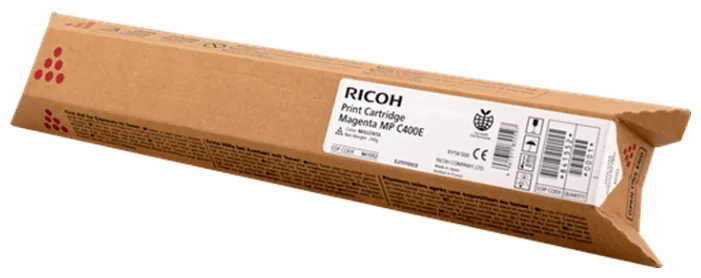 Картридж Ricoh MP C400E (842237) оригинальный для Ricoh Aficio MP C300/ C300SR/ C400/ C400SR/ 401SP/ SRSP/ ZSP/ ZSRSP, пурпурный, 10000 стр.
