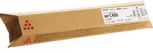 Картридж Ricoh MP C400E (842237/842040) оригинальный для Ricoh Aficio MP C300/ C300SR/ C400/ C400SR/ 401SP/ SRSP/ ZSP/ ZSRSP, пурпурный, 10000 стр.