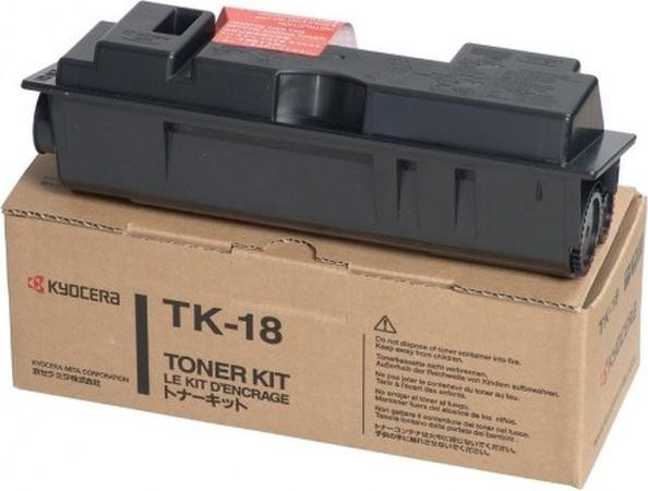 Картридж Kyocera TK-18(H) (1T02FM0EU0) оригинальный для принтера Kyocera FS-1018MFP/ FS-1020D/ FS-1118MFP, 7200 страниц