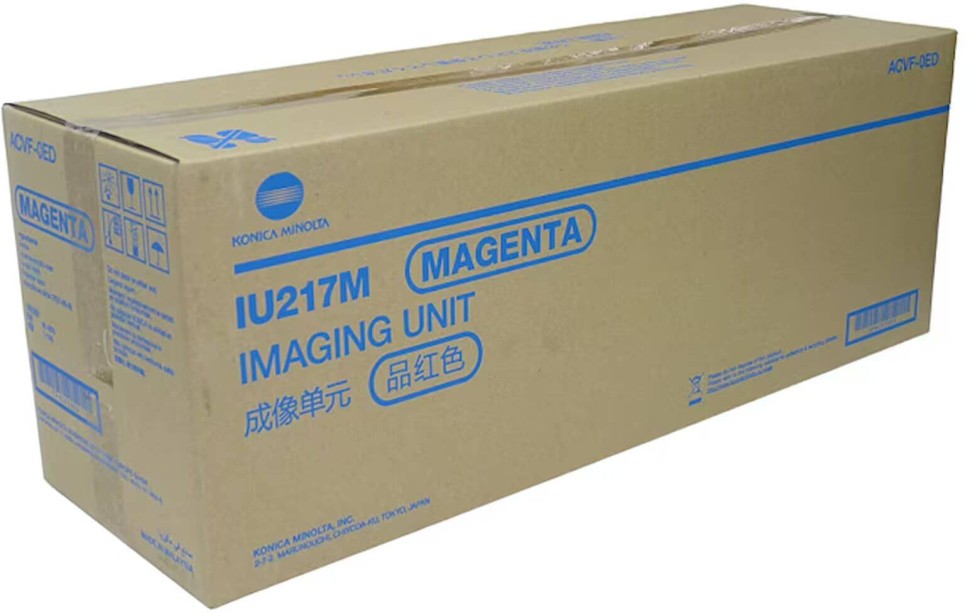 Блок проявки Konica-Minolta IU-217M/ IU217M  (ACVF-0ED/ ACVF0ED) Magenta оригинальный для Konica-Minolta bizhub C257i, пурпурный, 87000 стр.