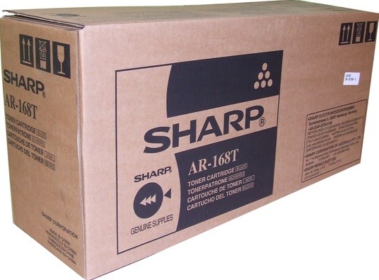 Картридж Sharp (AR-168T/AR168T) оригинальный для Sharp AR-122/ AR-152/ AR-153/ AR-5012/ AR-5415/ AR-M150/ AR-M155, чёрный, 8000 стр.
