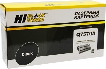 Картридж Hi-Black (HB-Q7570A) для HP LJ M5025/ M5035, 15K