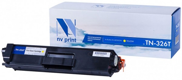 Картридж NVP совместимый NV- TN-326T Yellow для Brother HL-L8250CDN (4000k)