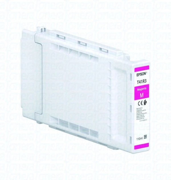 Картридж Epson C13T41R340 (T41R3) Magenta оригинальный для Epson SureColor SC-T3400/ SC-T3405/ SC-T5400/ SC-T5405, пурпурный, 110мл