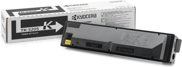 Картридж Kyocera TK-5205K (1T02R50NL0) оригинальный для принтера Kyocera TASKalfa 356ci black (18000 стр.)