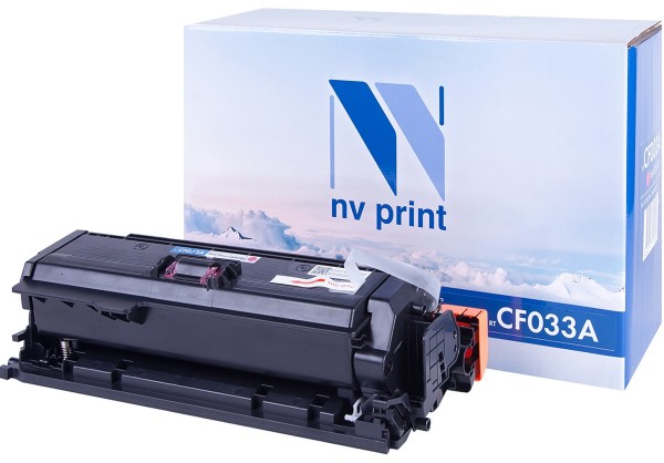 Картридж NV Print CF033A Magenta для принтеров HP LJ ColorPro CM4540 MFP (12500k)