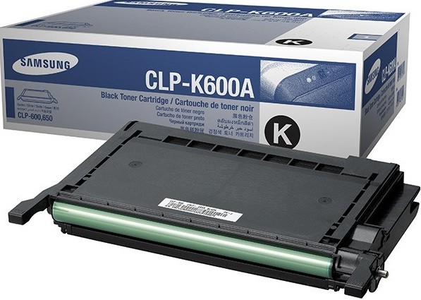 Картридж Samsung CLP-K600A (ST898A) оригинальный для принтера Samsung CLP-600/ CLP-650, черный, (4000 стр.)