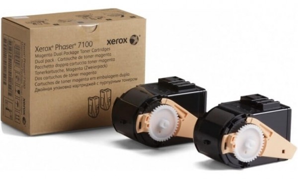 Картридж Xerox 106R02610 оригинальный для Xerox Phaser 7100, magenta, увеличенный, (2*4500 страниц)