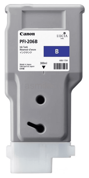 Картридж оригинальный Canon PFI-206 B 5311B001 для принтера Canon iPF6400/ 6450, светло-голубой (300 ml)