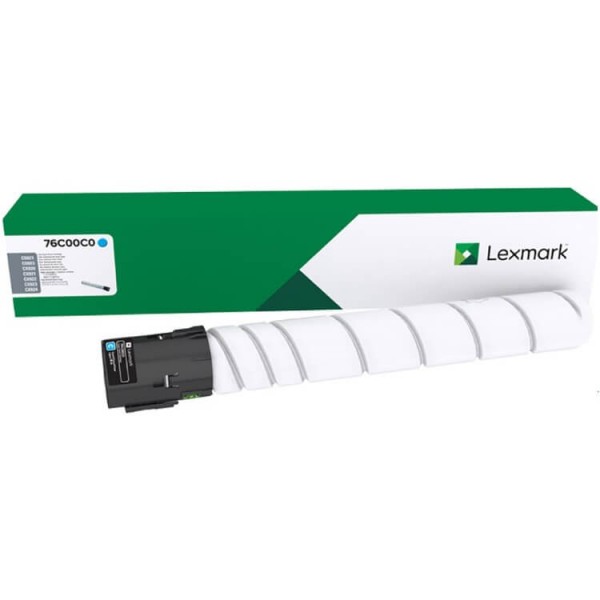 Картридж Lexmark 76C00C0 оригинальный для Lexmark CS921/ CS923/ CX920/ CX921/ CX922/ CX923/ CX924, cyan, 11500 стр.