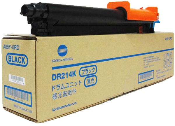 Фотобарабан Konica-Minolta DR214K/ DR-214K/ A85Y-0RD/ A85Y0RD Black оригинальный для Konica-Minolta bizhub C227/ C287, чёрный, 80000 стр.