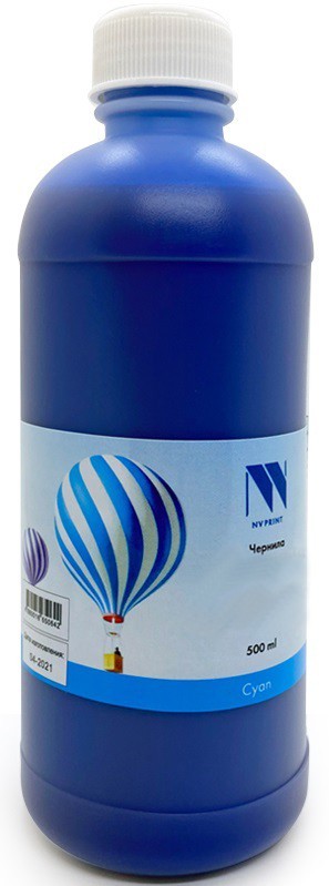 Чернила NV Print INK500U Cyan универсальные на водной основе для аппаратов Сanon/ Epson/ НР/ Lexmark (500ml)