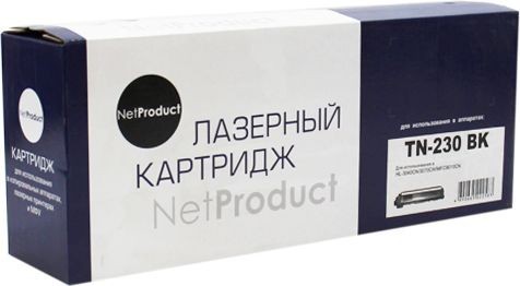 Тонер-картридж NetProduct (N-TN-230Bk) для Brother HL-3040CN/ 3070CW/ MFC9010CN, Bk, 2,2K
