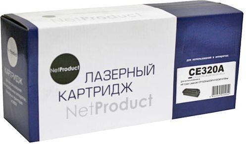 Картридж NetProduct (N-CE320A) для HP CLJ Pro CP1525/ CM1415, Bk, 2K