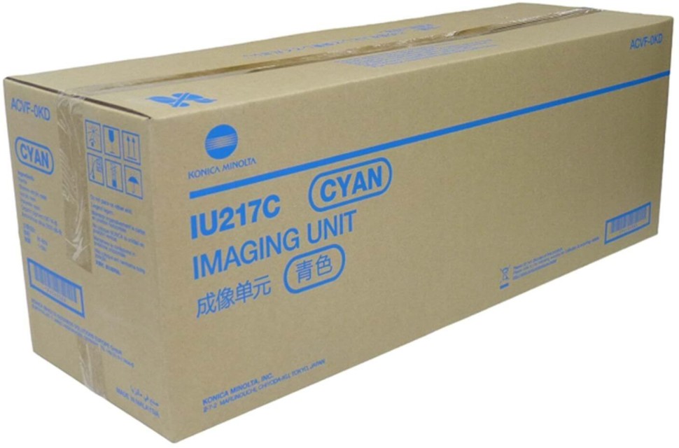 Блок проявки Konica-Minolta IU-217C/ IU217C (ACVF-0KD/ ACVF0KD) Cyan оригинальный для Konica-Minolta bizhub C257i, голубой, 87000 стр.