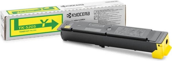 Картридж Kyocera TK-5205Y (1T02R5ANL0) оригинальный для принтера Kyocera TASKalfa 356ci yellow (12000 стр.)