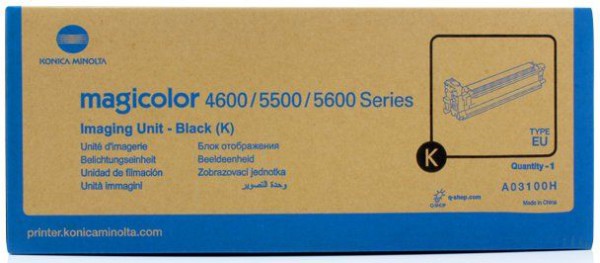 Блок проявки Konica-Minolta A03100H Imaging Unit Black оригинальный для Konica-Minolta MagiColor 4650/ 4690/ 5550/ 5570/ 5650/ 5670, чёрный, 30000 стр.