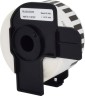 Картридж Cactus DK-22225 (CS-DK22225) для Brother QL-800/ QL-820/ QL-570/ QL-710W, чёрный на белом, 38мм х 30,48м