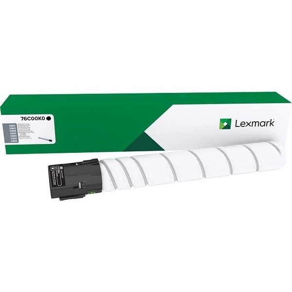 Картридж Lexmark 76C00K0 оригинальный для Lexmark CS921/ CS923/ CX920/ CX921/ CX922/ CX923/ CX924, black, 18500 стр.