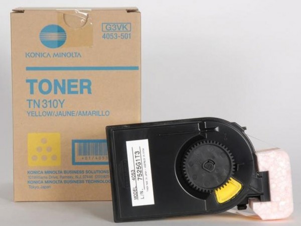 Картридж Konica-Minolta TN-310Y (4053503) оригинальный для принтера Konica-Minolta bizhub C350/ C450 , желтый, 11500 стр.