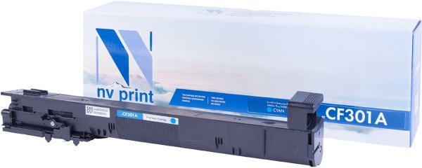 Картридж NV Print CF301A для принтеров HP CLJ Ent M880 Cyan (32000k)