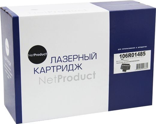 Картридж NetProduct (N-106R01485) для Xerox WC 3210/ 3220, 2K