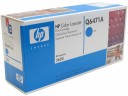 Картридж HP Q6471A (502A) оригинальный для принтера HP Color LaserJet 3600 cyan, 4000 страниц