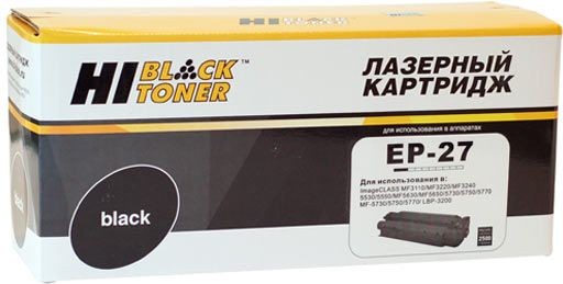 Картридж Hi-Black (HB-EP-27) для Canon MF-3110/ 3228/ 3240/ LBP-3200, Bk, 2,5K