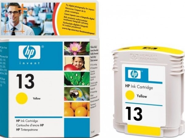 Картридж HP Bis IJ 1000/2200/2800 (C4817A) желтый 14ml №13