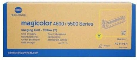 Блок проявки Konica-Minolta A03105H Imaging Unit Yellow оригинальный для Konica-Minolta MagiColor 4650/ 4690/ 5550/ 5570/ 5650/ 5670, жёлтый, 30000 стр.