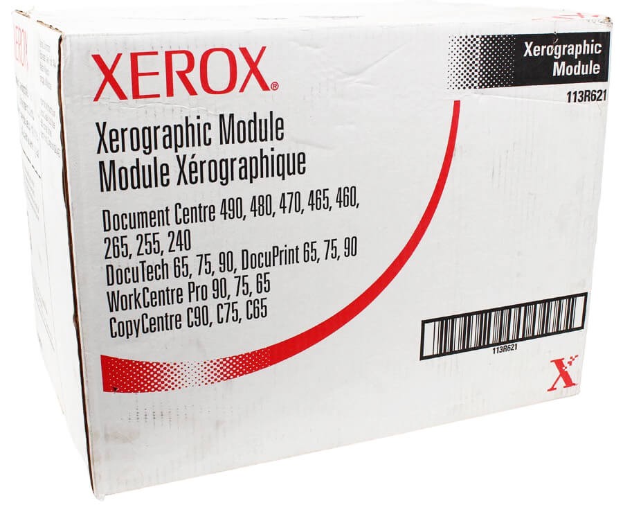 Фотобарабан Xerox 113R00623/ 113R00134 оригинальный для Xerox CopyCentre C75/ C65/ C90, WC P 65/ 75/ 90, DC 240/ 255/ 265/ 460/ 465/ 470/ 480/ 490, чёрный (150 000 стр.)