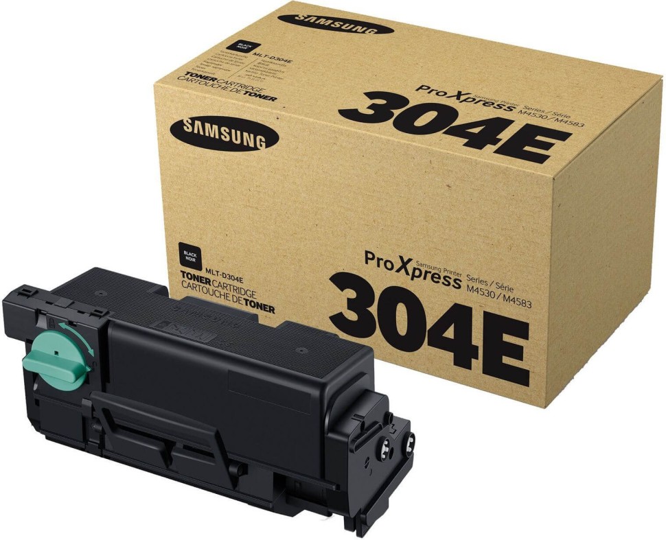 Картридж Samsung MLT-D304E (SV033A) оригинальный для принтера Samsung SL-M4530/ SL-M4580/ SL-M4583, черный, 40000 стр.