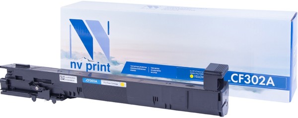 Картридж NV Print CF302A для принтеров HP CLJ Ent M880 Yellow (32000k)