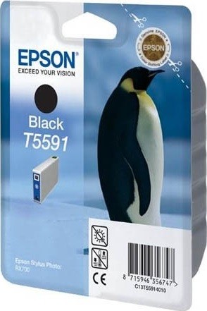 Картридж T5591 C13T55914010 Epson RX 700 черный