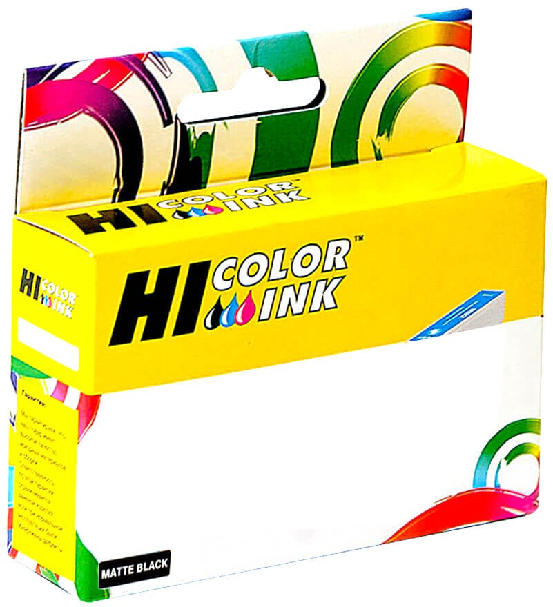 Картридж Hi-Black PFI-320MBK (HB-PFI320MBk) для Canon imagePROGRAF TM-200/ TM-205/ TM-300/ TM-305,  матовый чёрный (matte black), 300мл