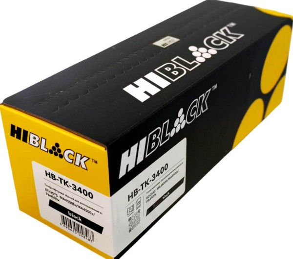 Картридж Hi-Black TK-3400 (HB-TK-3400) для Kyocera ECOSYS PA4500x/ PA5000/ MA4500x/ MA5500x/ MA6000x, 12500 стр