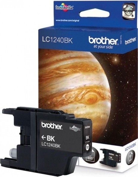 Картридж Brother LC-1240BK (LC1240Bk) оригинальный для Brother MFC-J6510/ MFC-J6910DW, чёрный, 600 стр.