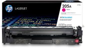Картридж HP CF533A (205A) Magenta оригинальный для HP Color LaserJet Pro M154/ M180/ M181, пурпурный, 900 страниц