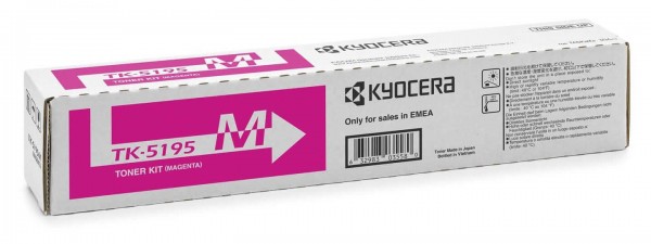 Картридж Kyocera TK-5195M (1T02R4BNL0) оригинальный для принтера Kyocera TASKalfa 306ci, magenta, 7000 страниц