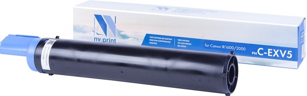 Тонер-туба NV Print C-EXV5 для принтеров Canon iR1600/ iR1605/ iR1610F/ iR2000/ iR2010F, 7850 страниц