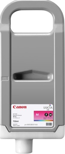 Картридж Canon PFI-707M 9823B001 оригинальный для Canon imagePROGRAF iPF830/ iPF840/ iPF850, пурпурный (magenta), 700 мл.