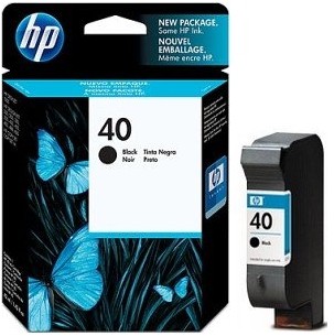 Картридж HP DJ 1200/1600 (51640A) черный 42ml №40