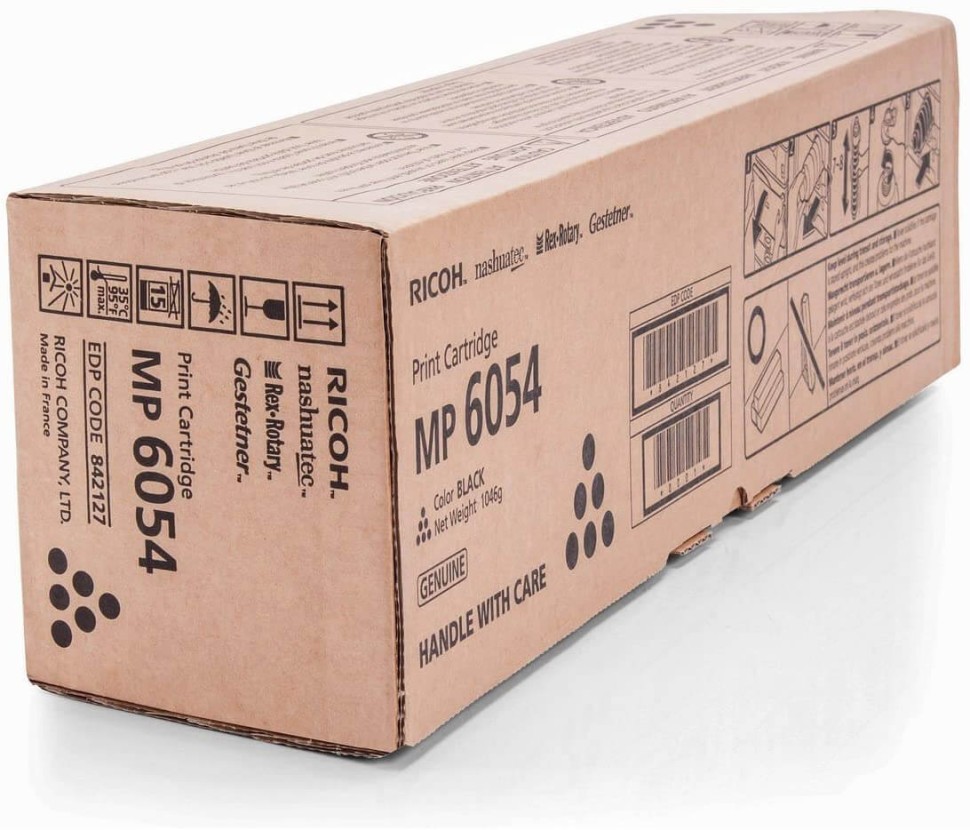 Картридж Ricoh Type MP 6054  (842349/ 842127/ 842771/ 842000) оригинальный для Ricoh Aficio MP 4054/ 4055/ 5054/ 5055/ 6054/ 6055, чёрный, 37000 страниц