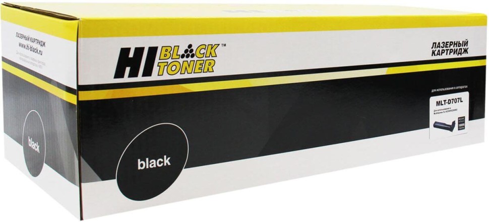 Тонер-картридж Hi-Black (HB-MLT-D707L) для Samsung SL-K2200/ K2200ND, черный, 10000 страниц